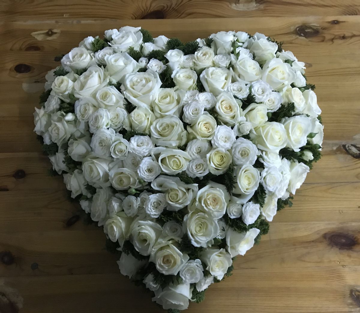 Gärtnerei Egli, Topfpflanzen, Schnittblumen, Unterhalt, Überwinterung Blumen Herz weiss