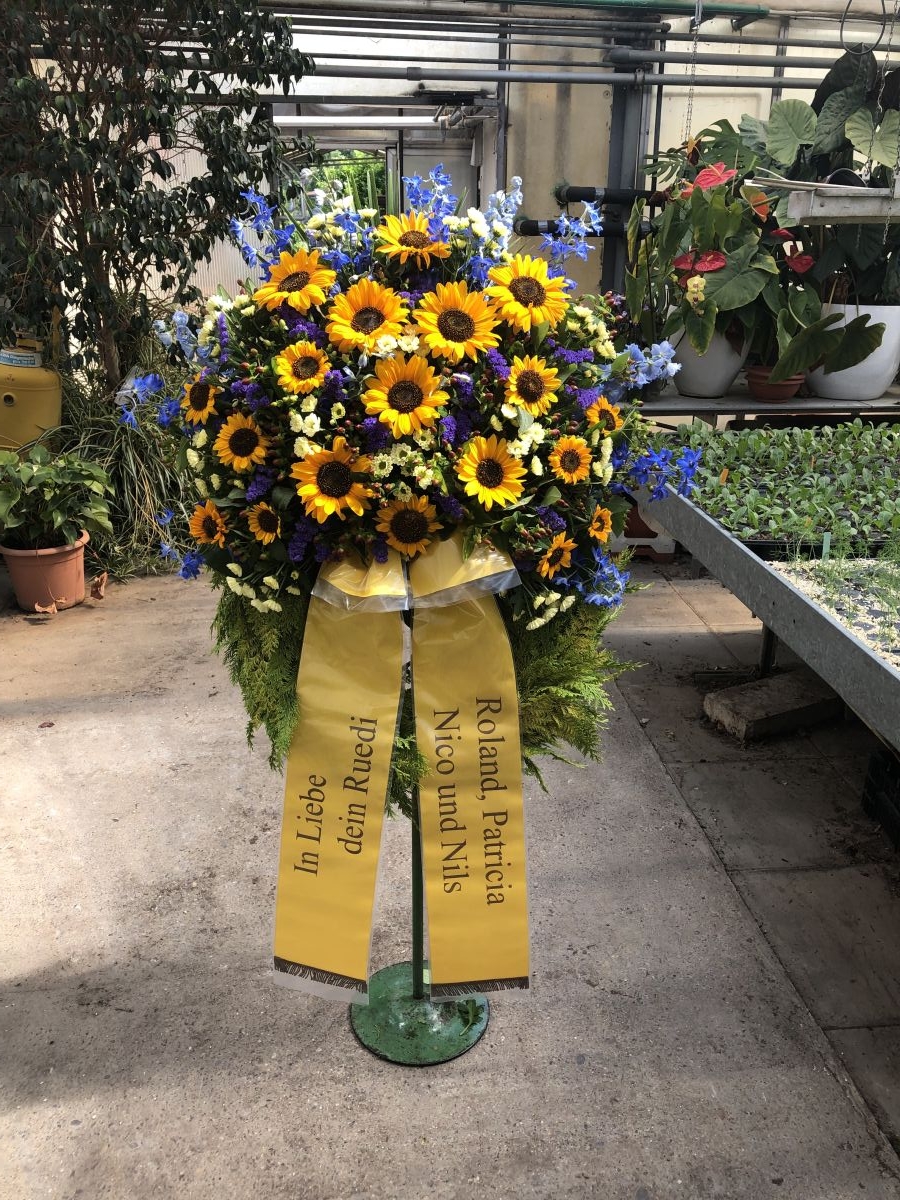 Gärtnerei Egli, Topfpflanzen, Schnittblumen, Unterhalt, Überwinterung Trauerkanz-2